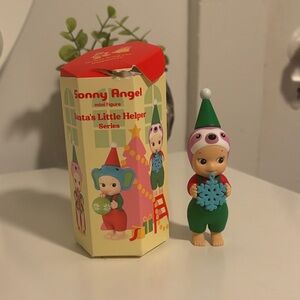 Sloth Sonny Angel Santa's Little Helper Mini Figure